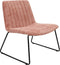 Kick fauteuil James - roze