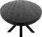 Kick Industrial eetkamertafel Dax ovaal - Zwart - 180 cm