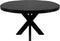 Kick Industrial Eetkamertafel Dax Rond - Zwart 120 cm