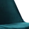 Kick Kuipstoel Velvet Blauw - Goud Frame