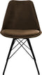 Kick kuipstoel Velvet - Donker Blauw