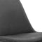 Kick Kuipstoel Velvet Donker Grijs - Goud Frame