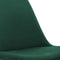 Kick Kuipstoel Velvet Donker Groen - Goud Frame