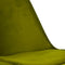 Kick Kuipstoel Velvet Groen - Goud Frame