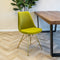 Kick Kuipstoel Velvet Groen - Goud Frame