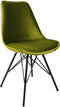 Kick kuipstoel Velvet - Groen