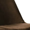 Kick Kuipstoel Velvet - Koffiebruin