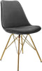 Kick Kuipstoel Velvet Roze - Goud Frame