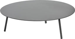 Kick lage tafel dia. 100x30 cm zwart
