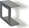 Kick lage tafel dia. 100x30 cm zwart