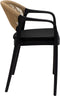 Kick tuinstoel Coco - zwart/beige