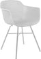 Kick Tuinstoel Indy Wit - Wit frame