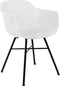 Kick Tuinstoel Indy Wit - Wit frame