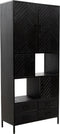 Kick Wandkast Hugo Zwart - 90 cm