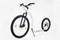 Kickbike Step Cross Fix Wit