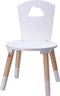KidCollection Kinderstoeltje - 32 x 32 x 50 cm - Wit