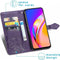 iMoshion Hoesje Geschikt voor Oppo A94 (5G) Hoesje Met Pasjeshouder - iMoshion Mandala Bookcase - Paars