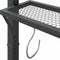 vidaXL - Prieel - met - dak - 220x110x200 - cm - crèmekleurig