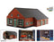 Kids Globe Boerderij Woonhuis met Stal, 1:32