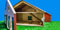 Kids Globe Boerderij Woonhuis met Stal, 1:32