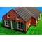 Kids Globe Boerderij Woonhuis met Stal, 1:32