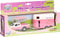 Kids Globe Die-cast Auto met Paardentrailer Roze, 1:32