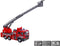 Kids Globe Die-cast Brandweer Ladderwagen NL, 16cm