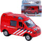 Kids Globe Die-cast Brandweerauto, 8cm