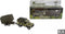 Kids Globe Die-cast Land Rover Met Aanhanger Leger, 27cm