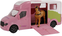 Kids Globe Die-cast Paardentruck Licht en Geluid 1:32