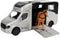 Kids Globe Die-cast Paardentruck met Licht en Geluid Grijs