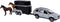 Kids Globe Die-cast Volvo XC90 met Paardentrailer, 27cm