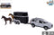 Kids Globe Die-cast Volvo XC90 met Paardentrailer, 27cm
