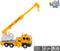 Kids Globe Hijskraan Die-cast met Licht en Geluid, 15cm