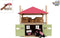 Kids Globe Houten Hooiberg met Berging 1:32 - Roze