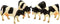 Kids Globe Koeien, 12st 1:32