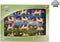 Kids Globe Koeien Rood/Bont, 12st. 1:32
