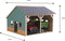 Kids Globe Loods Voor 2 Tractoren, 1:16