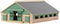 Kids Globe Loopstal Hout 1:87
