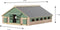 Kids Globe Loopstal Hout 1:87