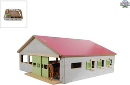 Kids Globe Luxe Paardenstal 1:32