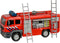 Kids Globe Metalen brandweerauto met licht en geluid - Speelgoedvoertuig: 13 cm