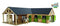 Kids Globe Paardenhoekstal met 3 Boxen en Berging 1:24