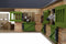 Kids Globe Paardenhoekstal met 3 Boxen en Berging 1:24