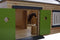 Kids Globe Paardenhoekstal met 3 Boxen en Berging 1:24