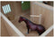 Kids Globe Paardenhoekstal met 3 Boxen en Berging Roze 1:24