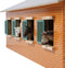 Kids Globe Paardenstal met 7 boxen, 1:24