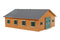 Kids Globe Paardenstal met 7 boxen, 1:24