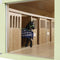 Kids Globe Paardenstal Roze met 7 Boxen, 1:24