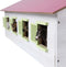 Kids Globe Paardenstal Roze met 7 Boxen, 1:24